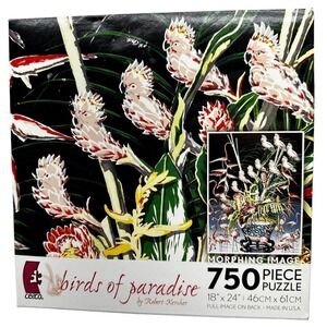 Ceaco 750 Piece Jigsaw Puzzle Birds of Paradise‎ Robert Kercher 18 x 24"